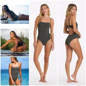 💕VUORI💕 Dune One Piece Swimsuit ~ Oregano Spots XS NWT